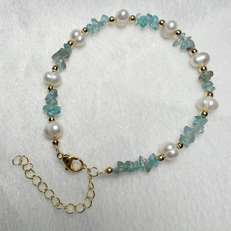 Freshwater Pearl With Crystal Gravel Live Broadcast Amethyst Bracelets