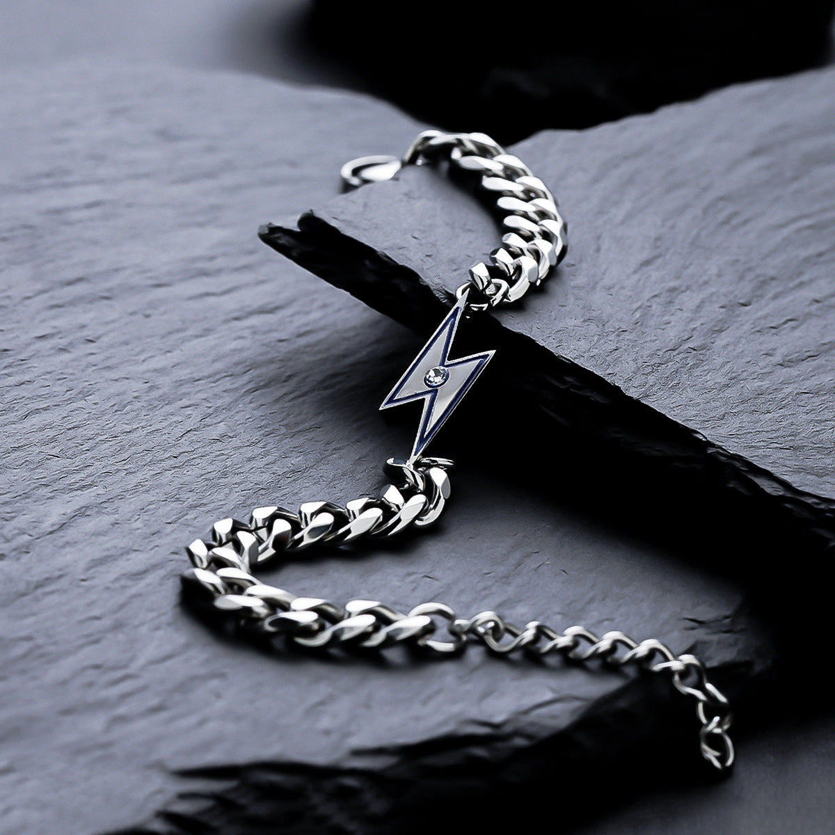 Women's & Men's Sense Titanium Steel Fashion Hip Hop Bracelet