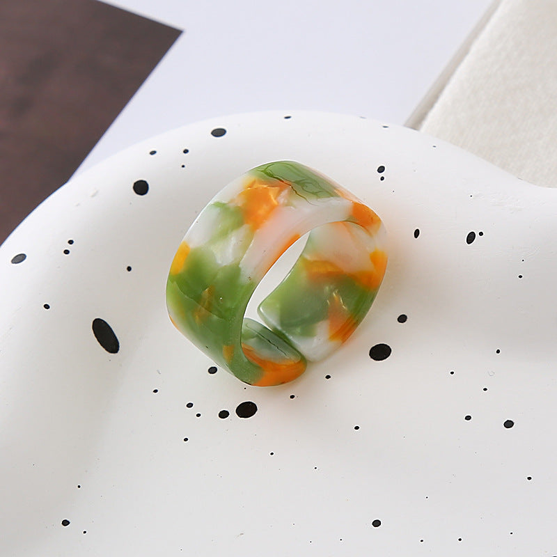 Female Sweet All Match Index Finger Circle Ring