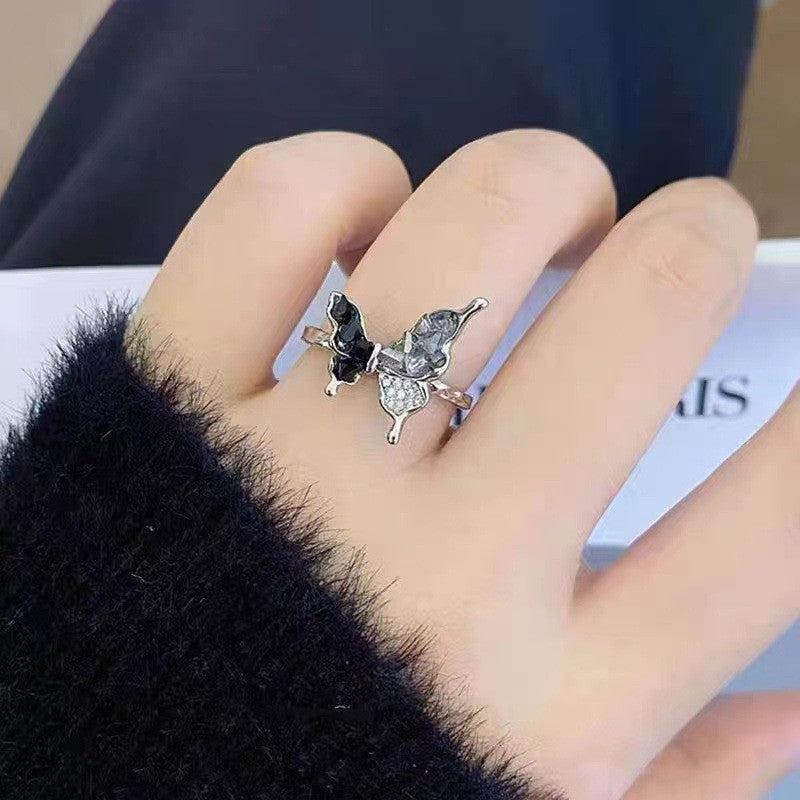 Minority Design Cold Style Butterfly Fashion Trendy Cool Rings