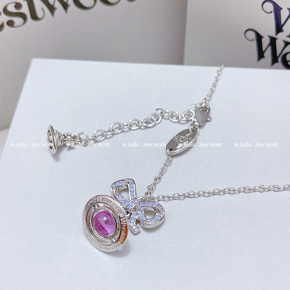 Women's Romantic Queen Mother Planet Three-dimensional Saturn Crystal Sweater Chain Necklaces