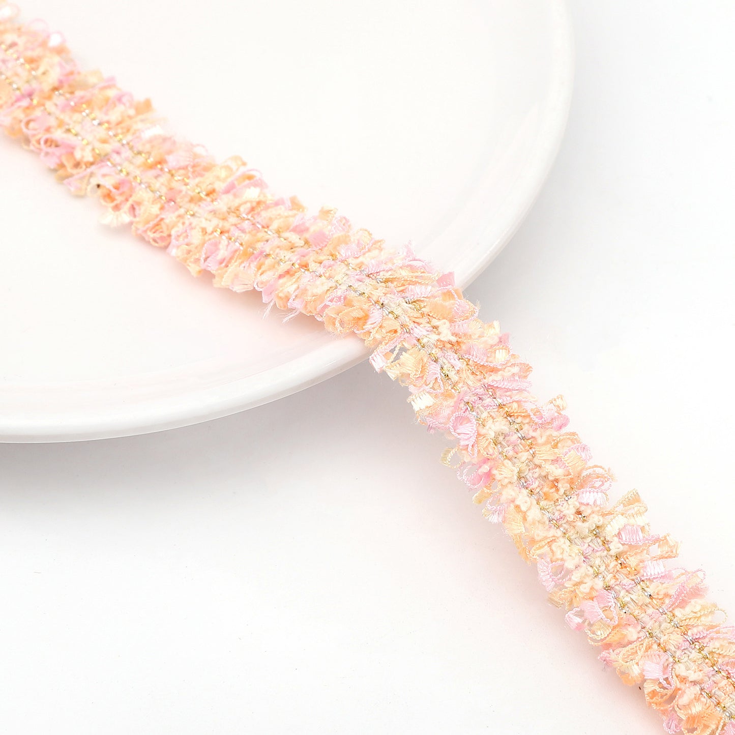 Classic Style Polyester Lace Handmade Suitcase Hat Weaving Rope Jewelry Accessories