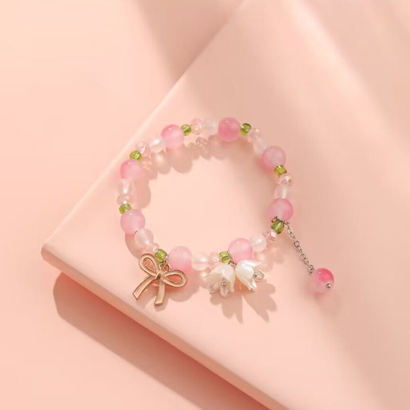 Style Lucky Fortune Handmade Beaded Female Girlfriends Bracelet
