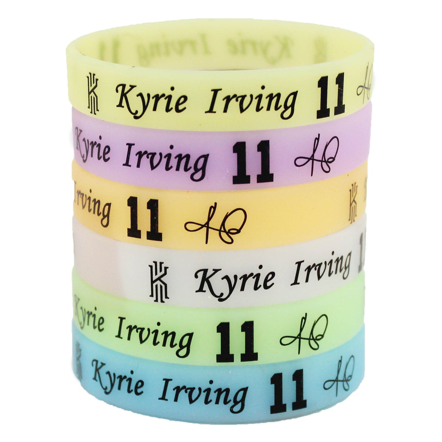Silk Screen Basketball Silicone Sports Curry James Bracelet