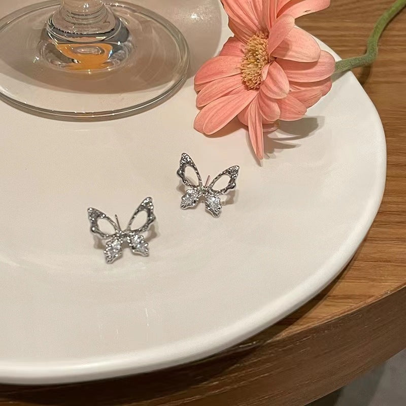 Women's Simple Elegant Butterfly Light Luxury Minority Rings