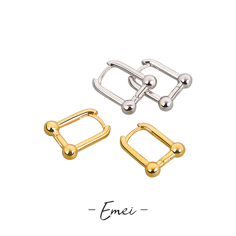 Women's Personalized Trendy Cold Detachable Short U-shaped Rings