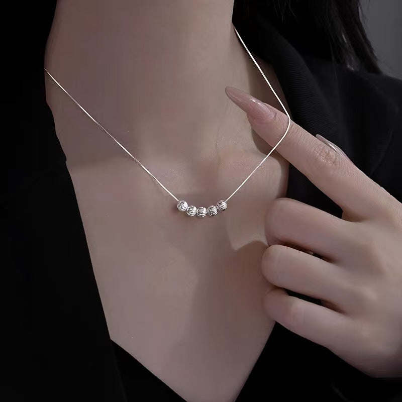 Women's Heart Light Luxury Minority Clavicle Chain Cold Necklace