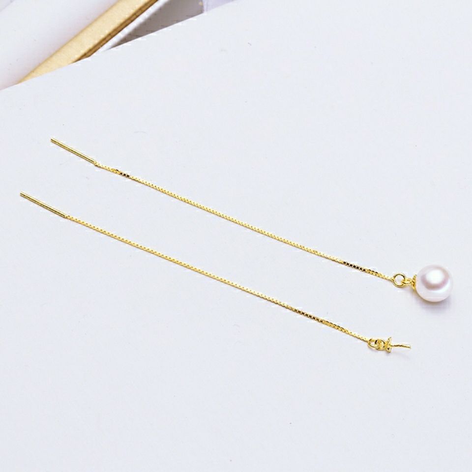 Support Box Chain Copper With Cross Ear Line