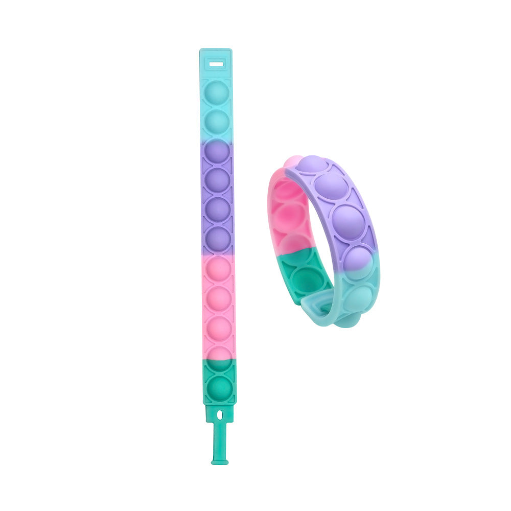 Killer Pioneer Bubble Decompression Silicone Toy Bracelet