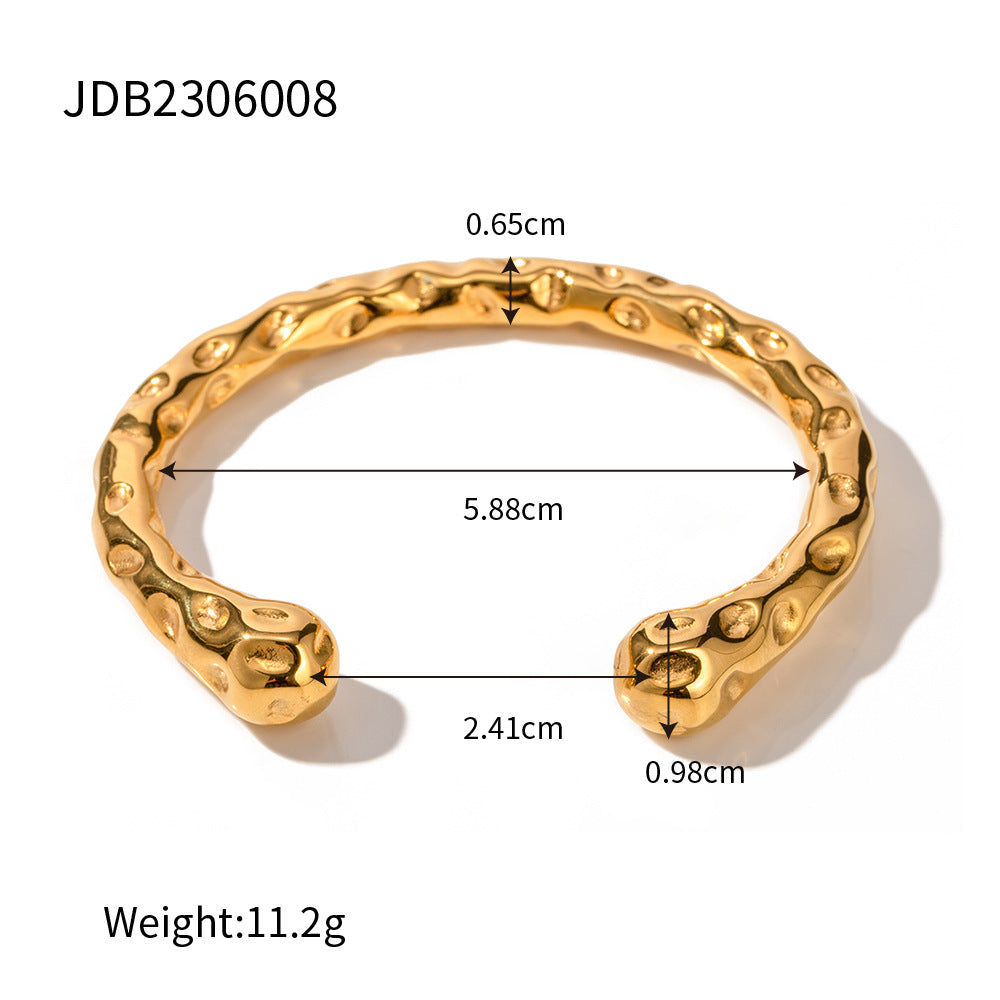 Simple Titanium Steel Hand Jewelry Gold Stainless Fashion Bracelets