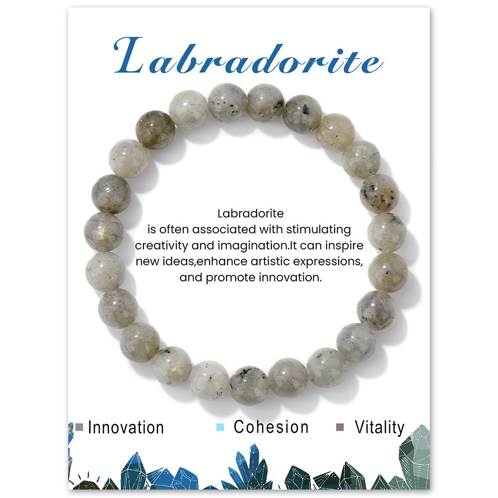 Women's Crystal Agate Light Luxury Minority Exquisite Lucky High Sense Girlfriend Bracelet