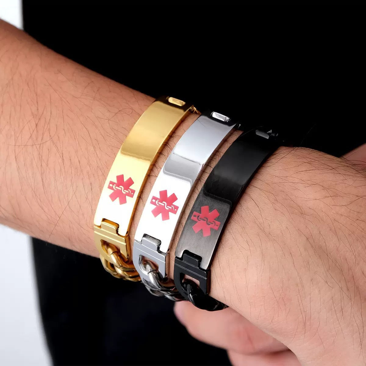 Men's Stainless Steel Trendy Light Luxury Creative Bracelets
