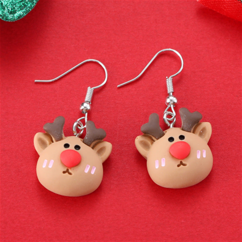 Creative Christmas Series Cute Fashion Exquisite Earrings