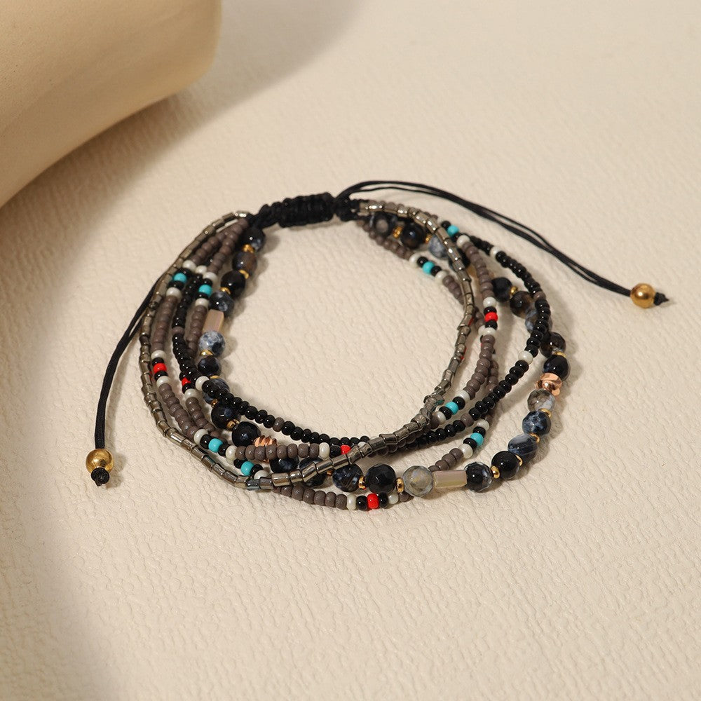 Women's Style Bead Handmade Braided Holiday Versatility For Bracelets