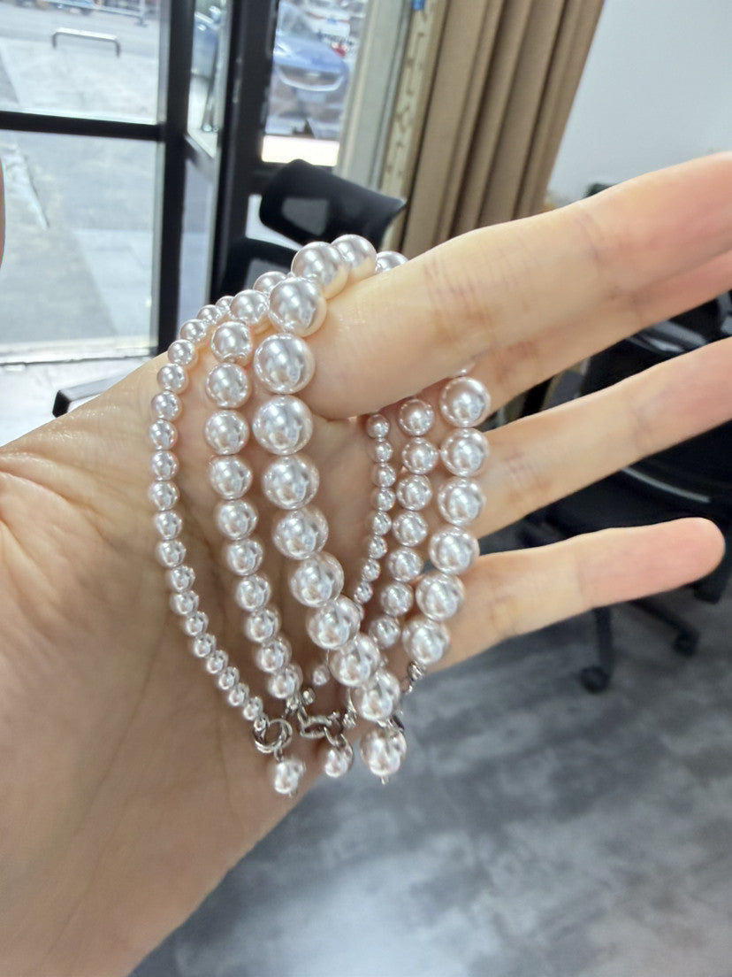 Women's Mousse Pearl For Special Interest Light Luxury Trendy Fashion Manta Bracelet