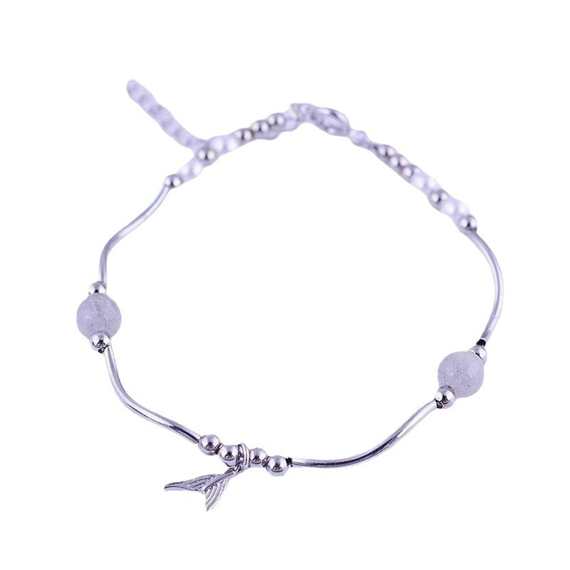 Pearl Fishtail Design Light Luxury Female Bracelets