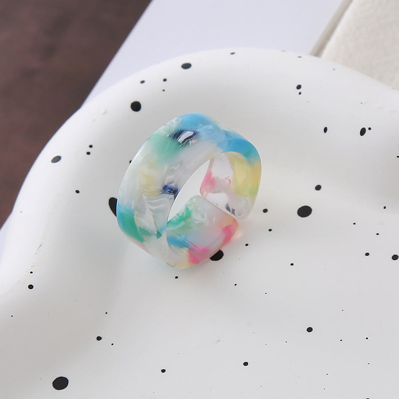 Female Sweet All Match Index Finger Circle Ring