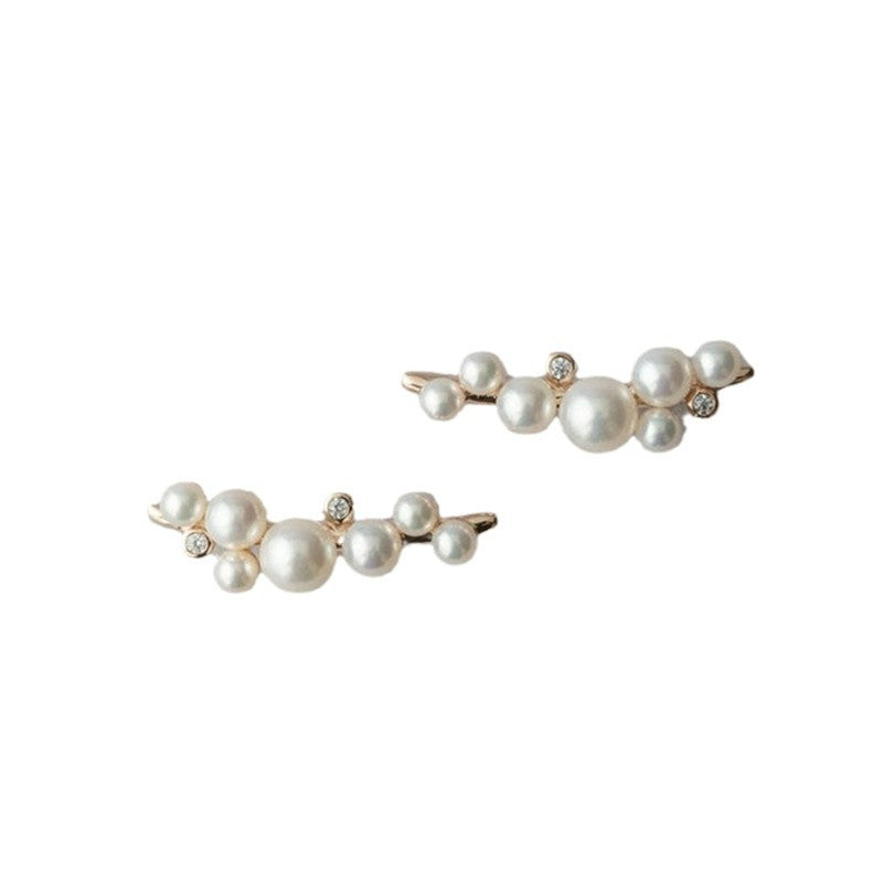 Light Luxury Jewelry Aurora Grape Pearl Earrings