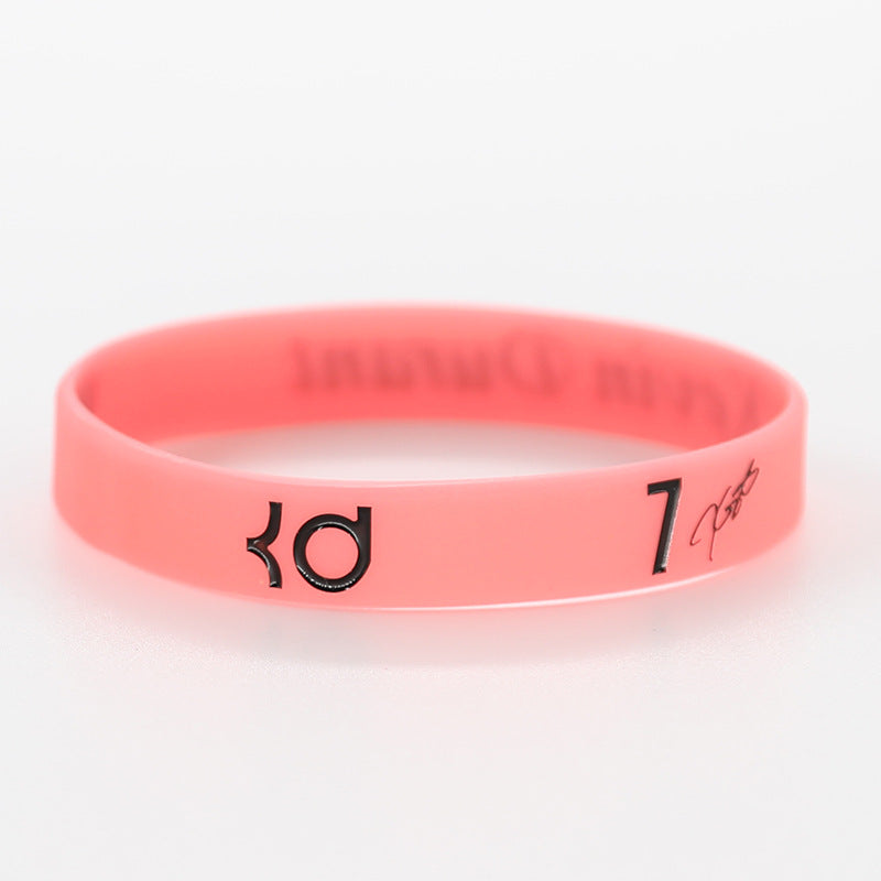 Star Black Mamba James Curry Letter Bracelet