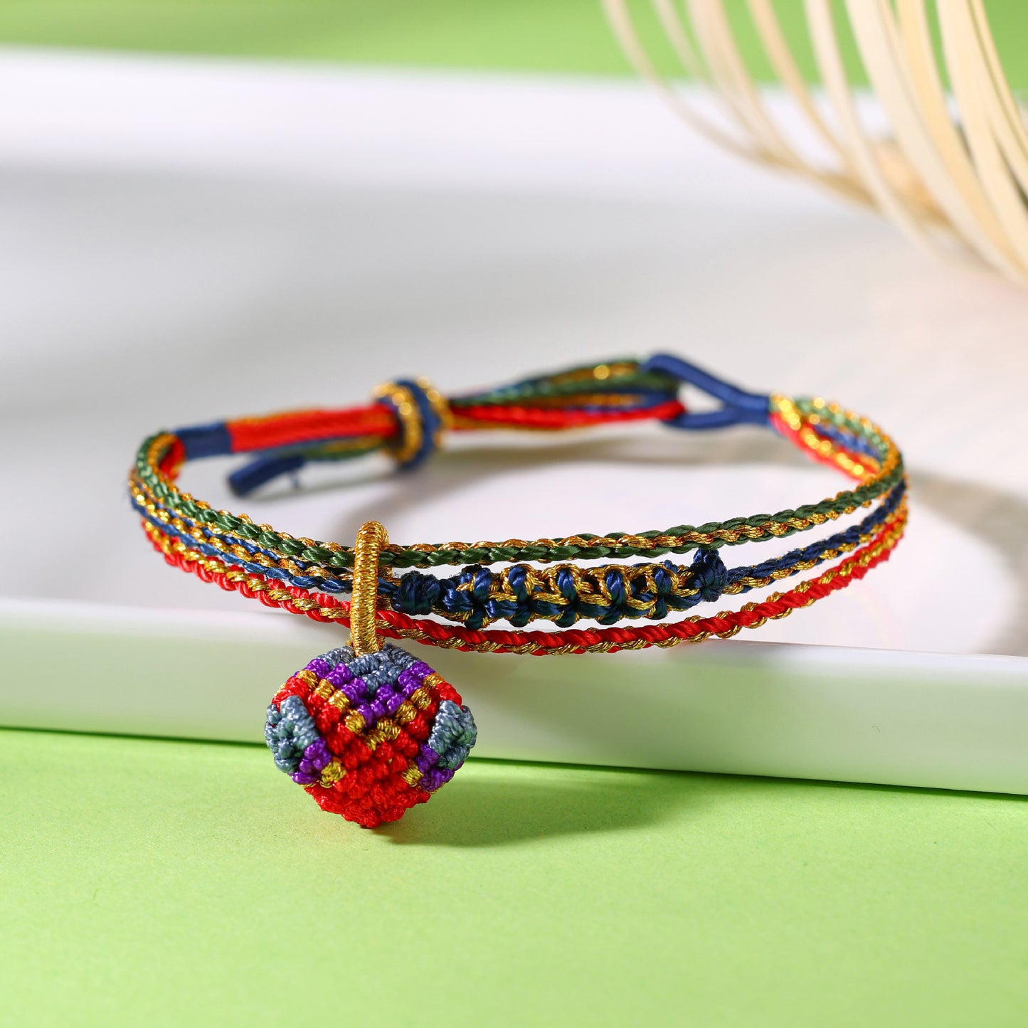 Children's Dragon Boat Festival Colorful Rope Carrying Strap Hand-woven Tiger Sachet Bracelets