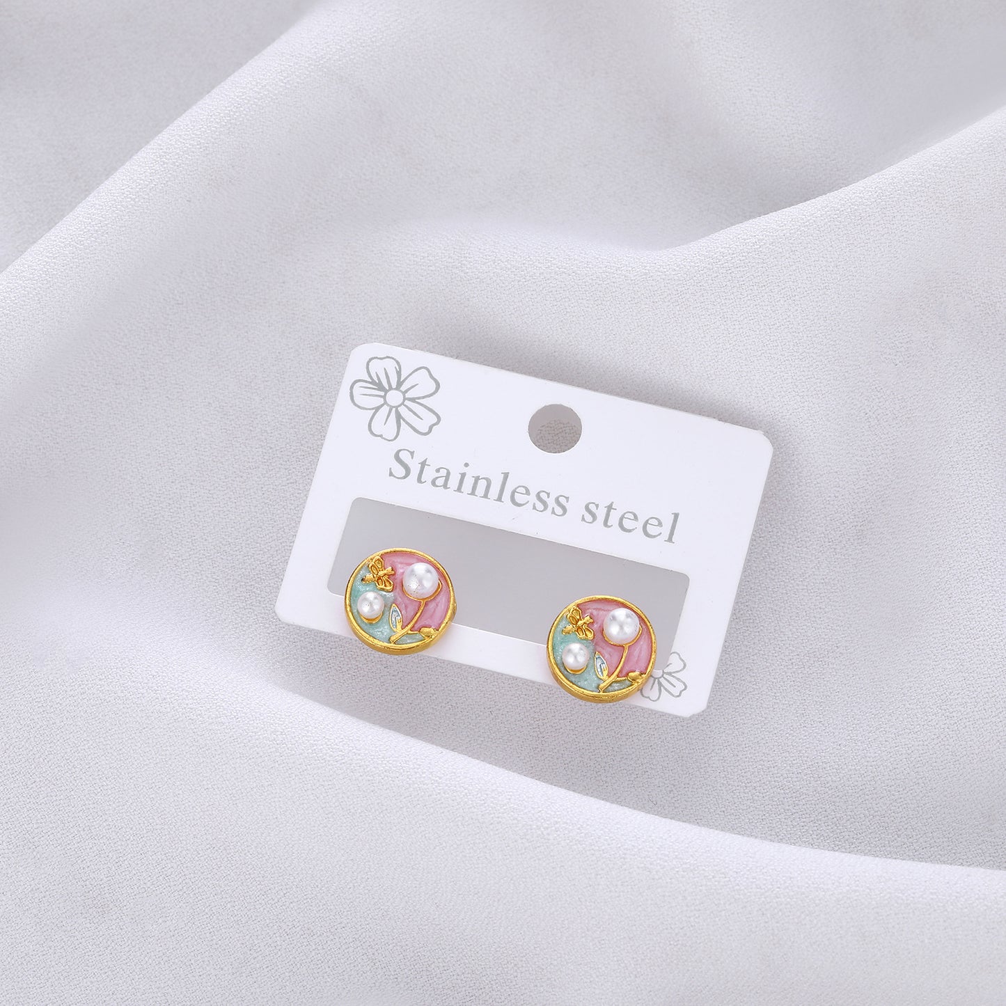 Style Pearl Affordable Luxury Fashion Simple Fresh Holiday Stud Earrings