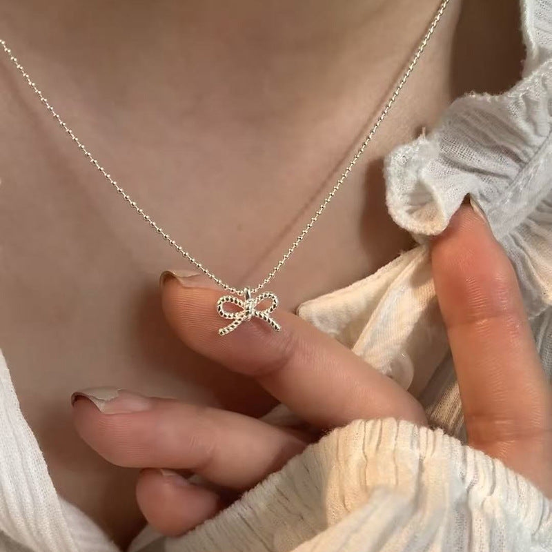 Women's Heart Light Luxury Minority Clavicle Chain Cold Necklace