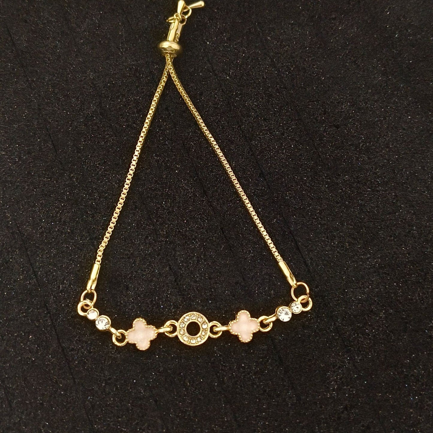 Beautiful Light Luxury High-grade Full Diamond Flash Trendy Temperamental Minority Bracelets