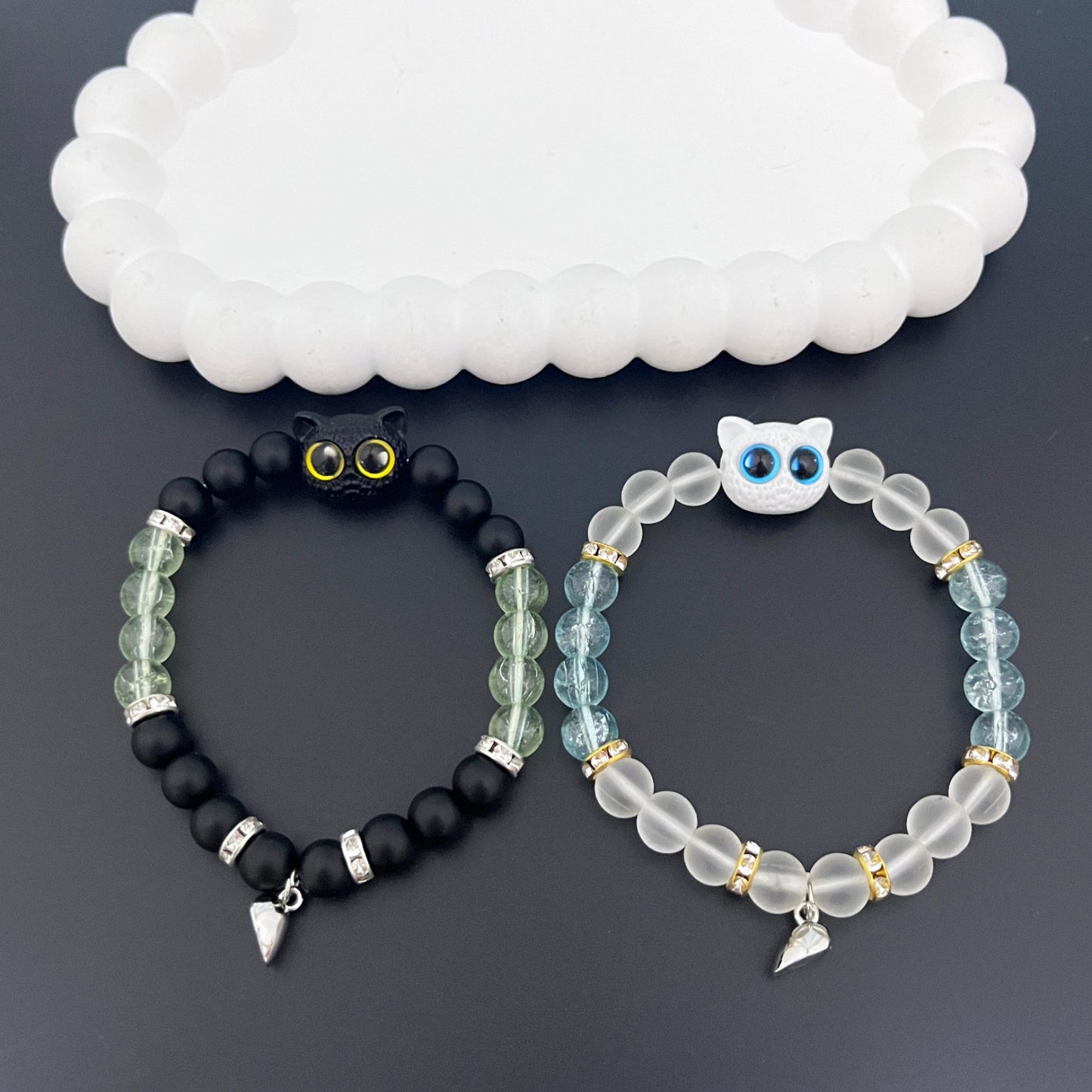 Love Magnet Suction Couple Personalized Niche Design Bracelet