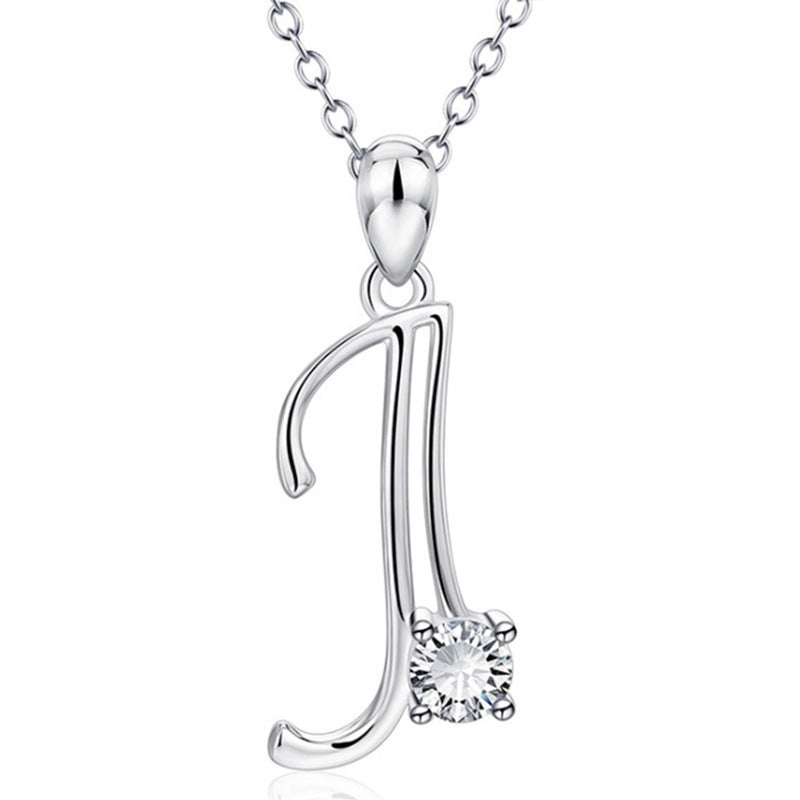 Style English Letters Fashion Jeweled Popular Pendants