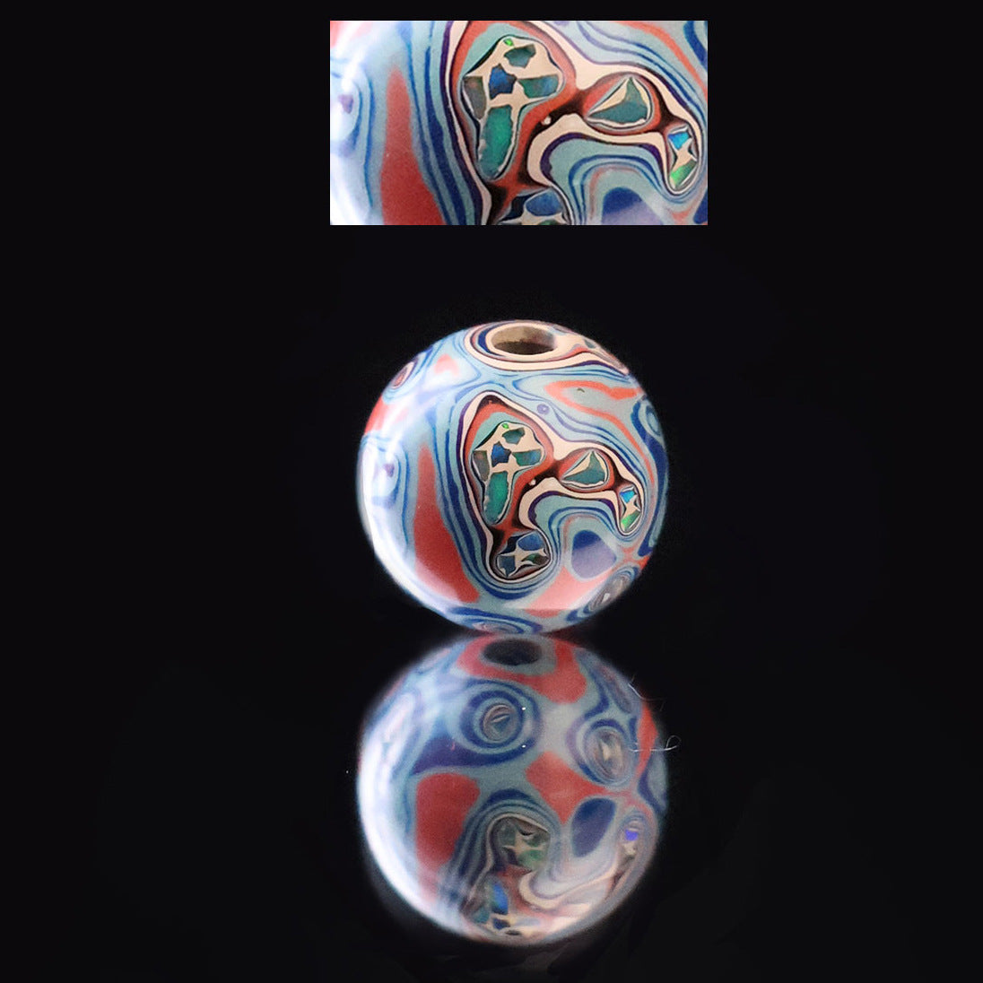Paint Beads Opal Loose Wooden Beaded Rosewood Embryo Single Bracelets