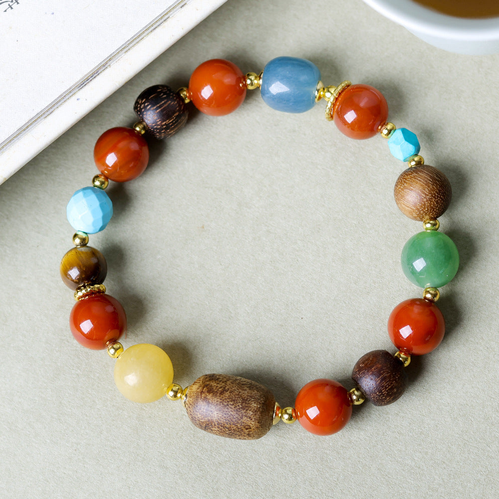 Sen Southern Red Agate Bodhi Tibet Bracelets