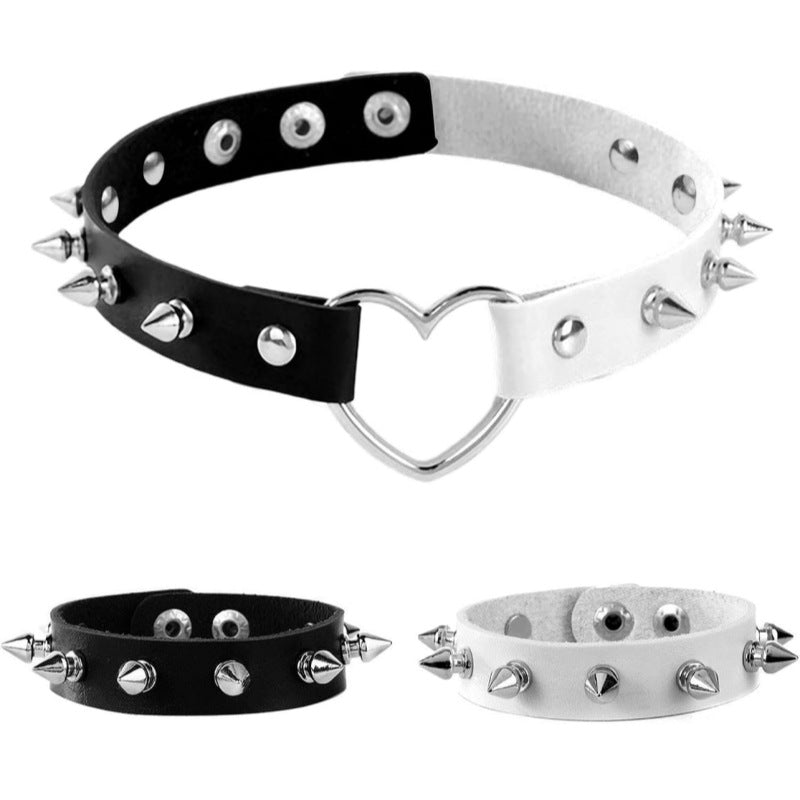 Style Punk Rock Leather Gothic Spike Trend Bracelets