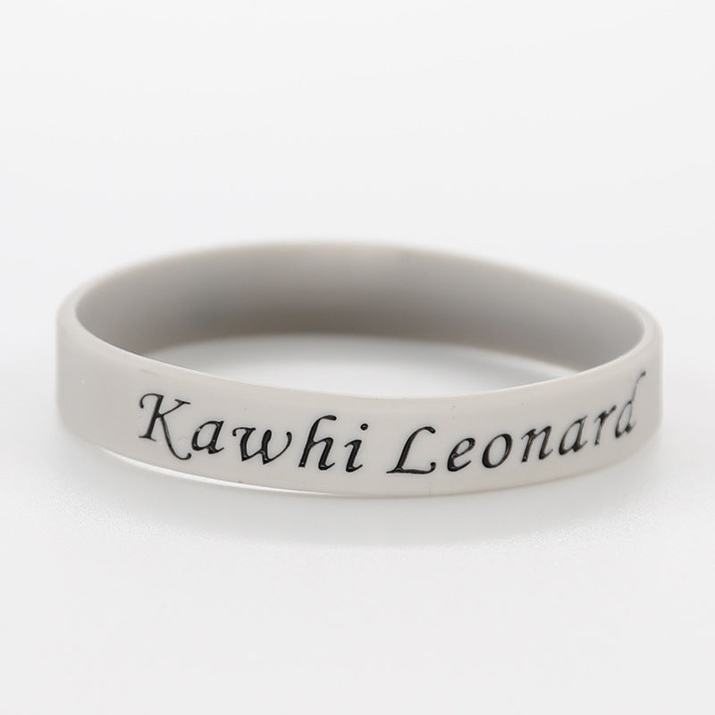 Star Black Mamba James Curry Letter Bracelet