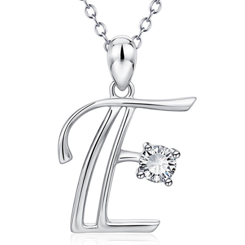 Style English Letters Fashion Jeweled Popular Pendants