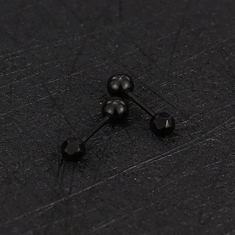 Stainless Steel Ear Bone Nail Mini Piercing Screw Rings