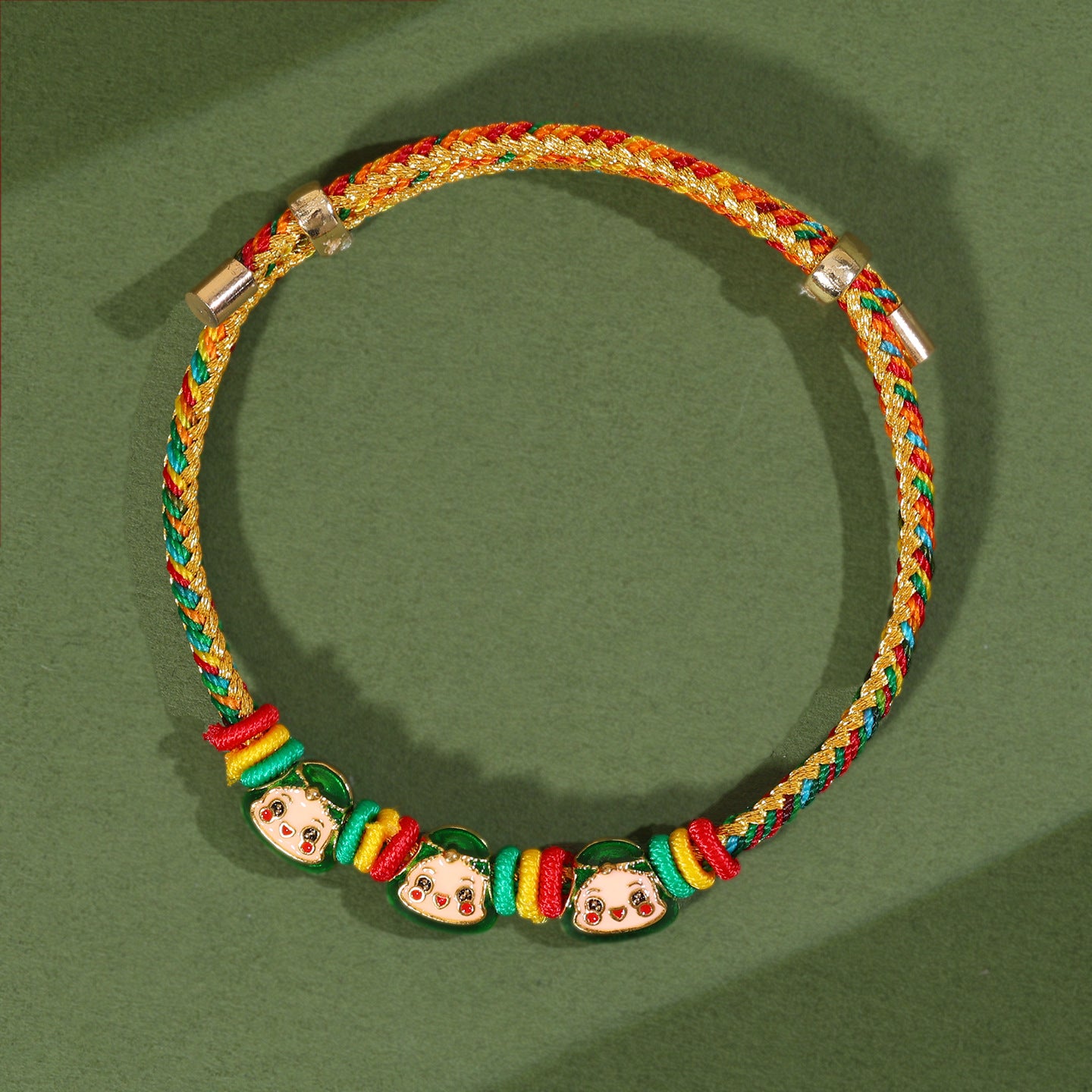 Color Carrying Strap Dragon Boat Festival Colorful Rope Small Bracelet