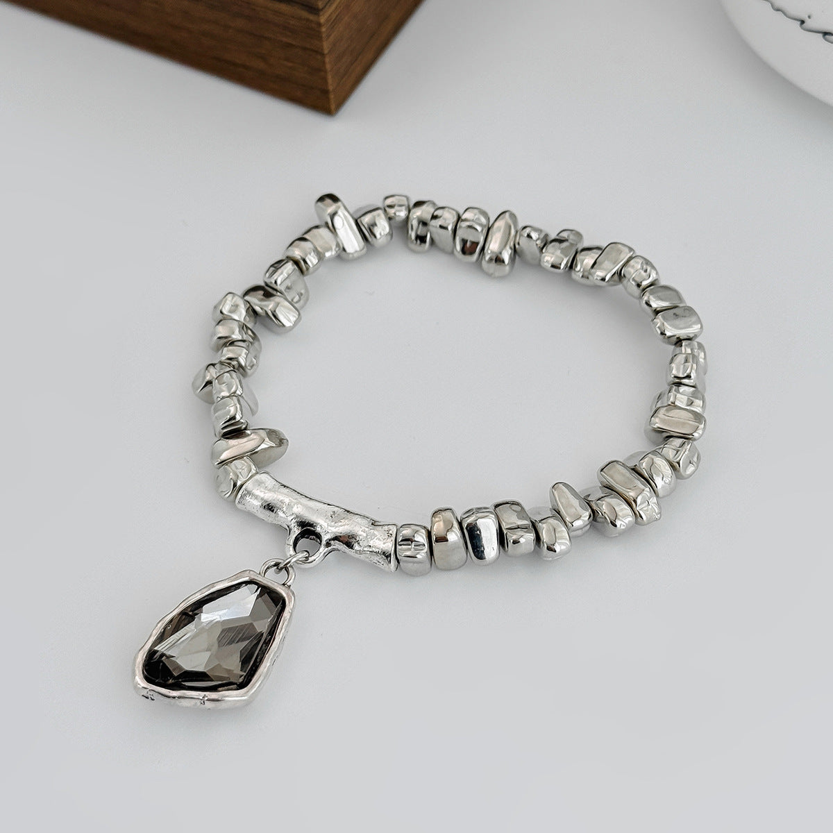 Design Sense Niche Diamond Geometric Creative Clasp Necklaces