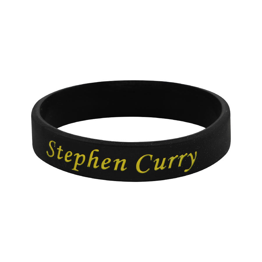Star Concave Thickened Silicone Kobe James Basketball Bracelet