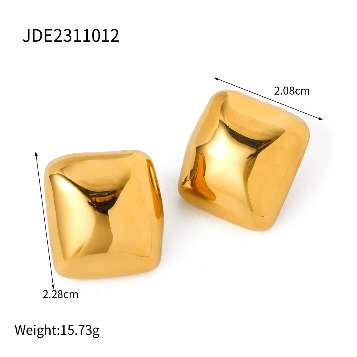 Zircon Unique Beautiful Light Luxury High-grade Earrings