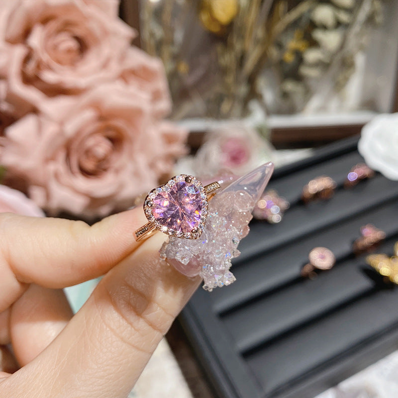 Camellia French Entry Lux Meteor Row Diamond Female Rings