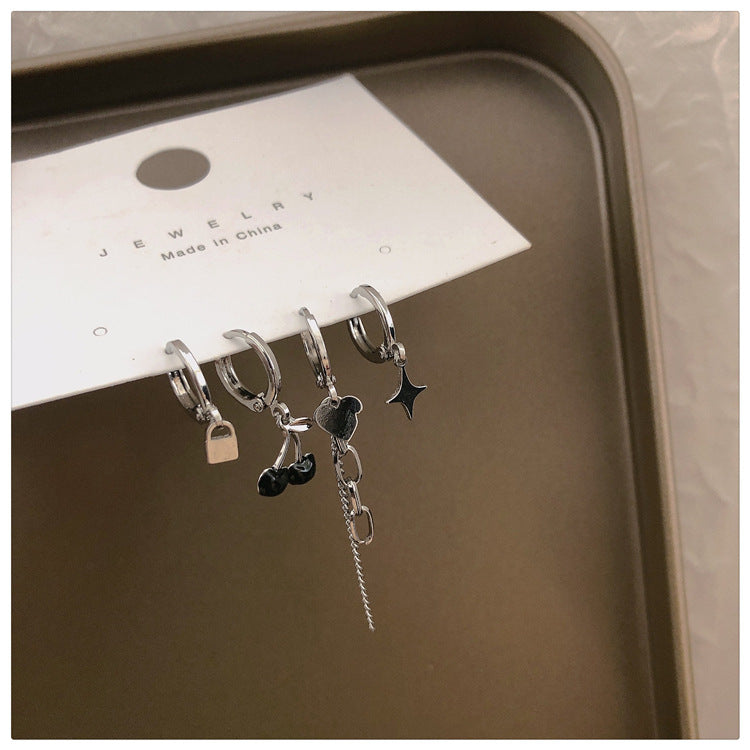 Cartoon Female Fashion Design Korean Style Earrings