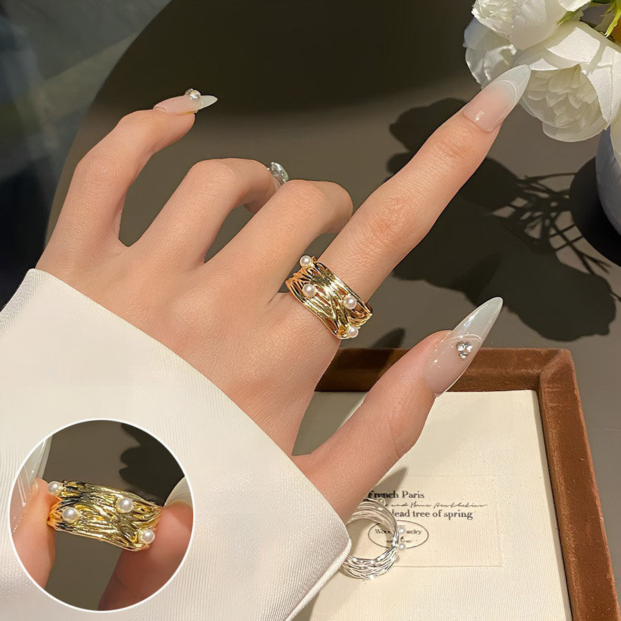 Women's Affordable Luxury Fashion Exquisite Elegant Open Rings