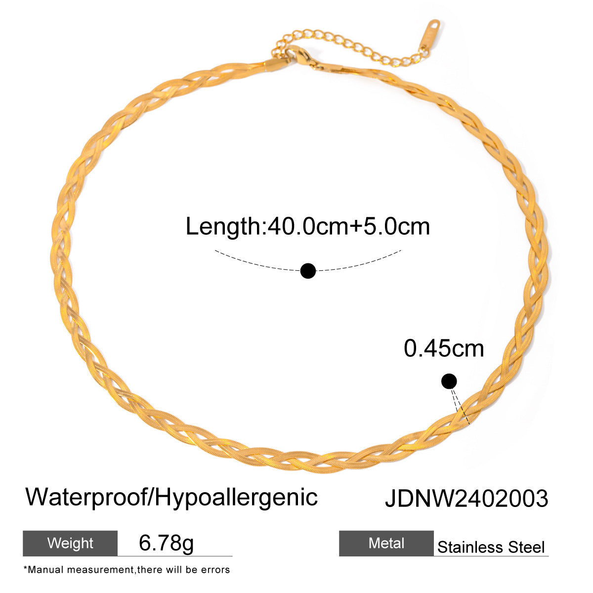 Ding Blade Chain Titanium Steel Light Luxury Minority Clavicle Neck Necklace