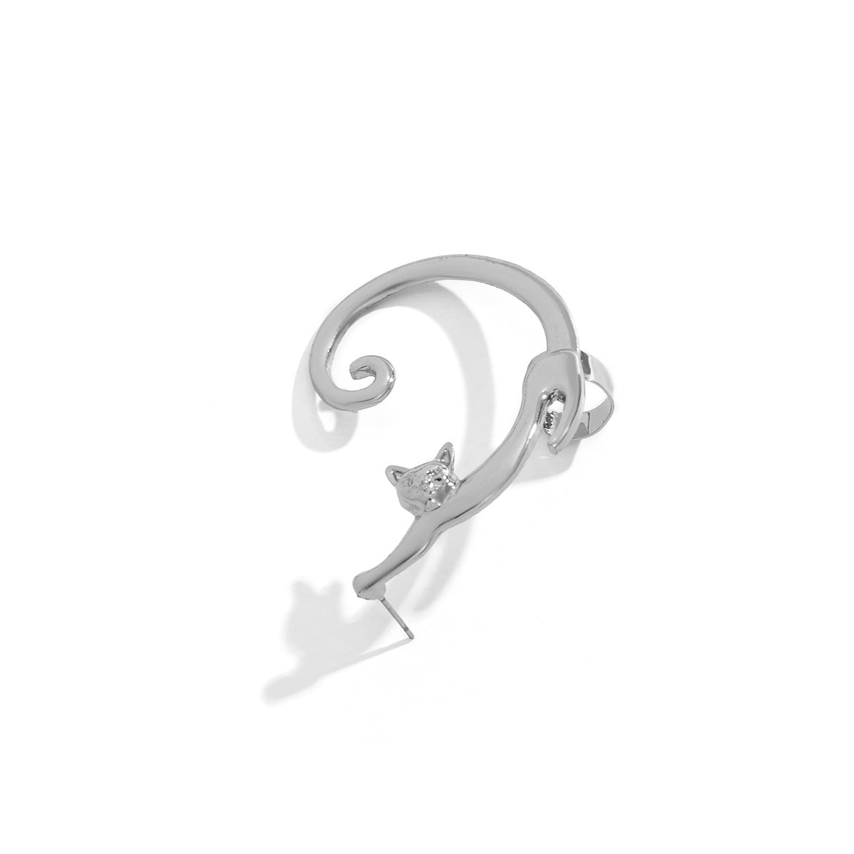Sweet Cool Flower Elf Female Personality Creative Snake-shaped Earrings