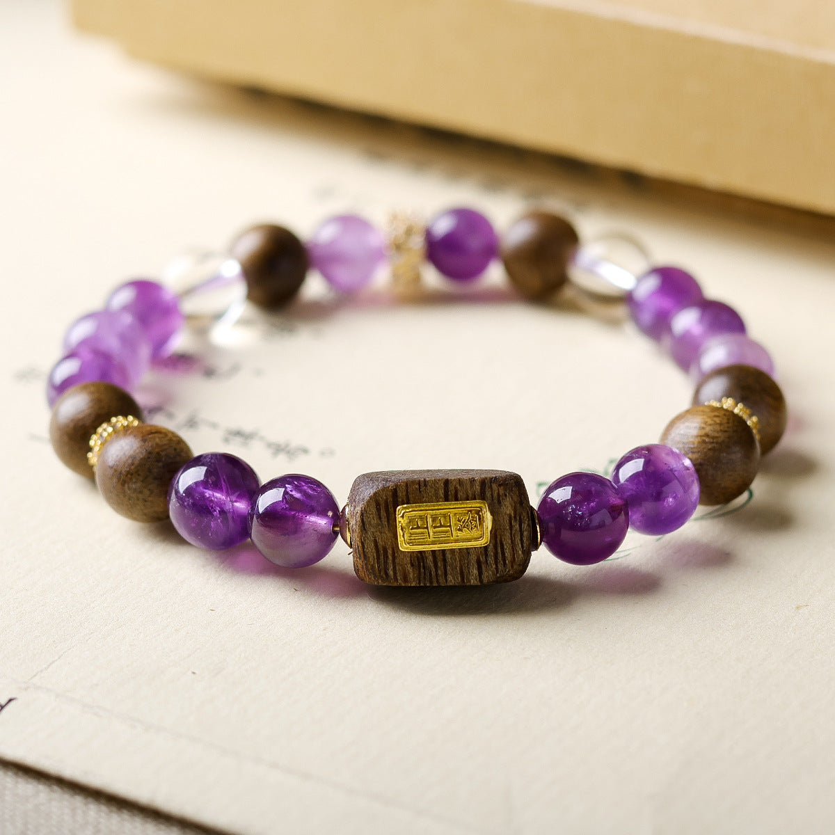 Crystal With Green Nan Eaglewood Crafts Upper Bracelets