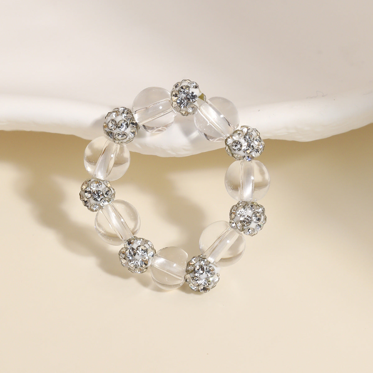 Women's High-grade Crystal Pearl Exquisite Wrist Decoration Gift Bracelet