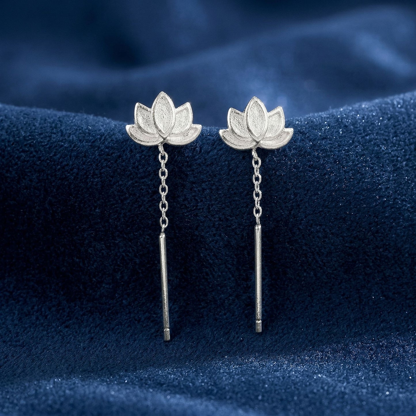 Women's Lotus Tassel Chinese Style Graceful To Make Earrings