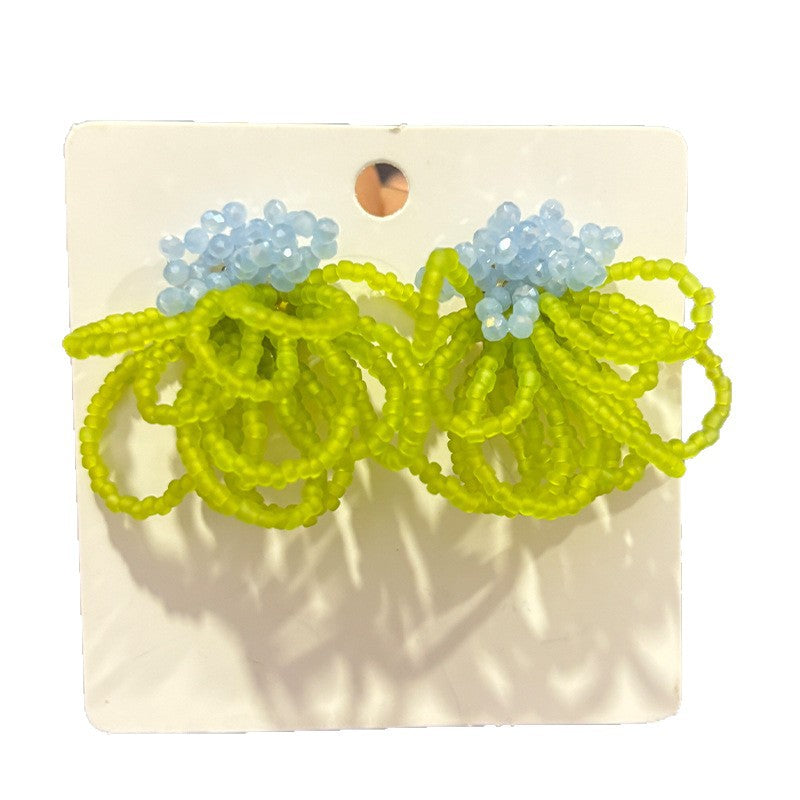 Super Fairy Mori Style Atmosphere Simple Earrings