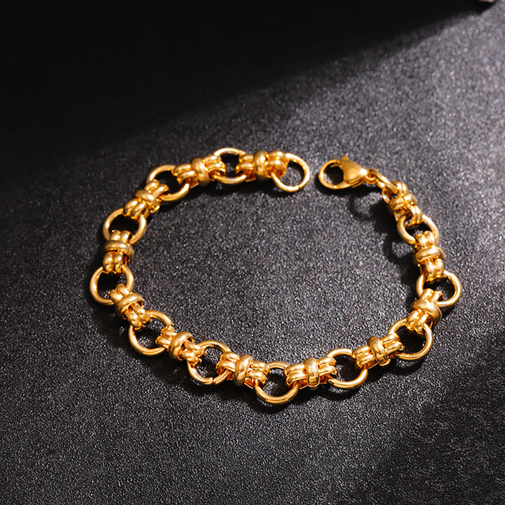 Colorfast For Boys Niche Design Simple Bracelet