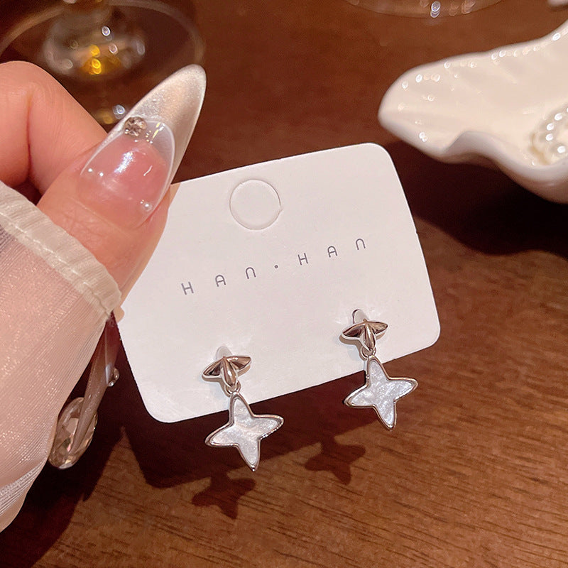 Elegant Stars Female Niche High Sense Stud Earrings